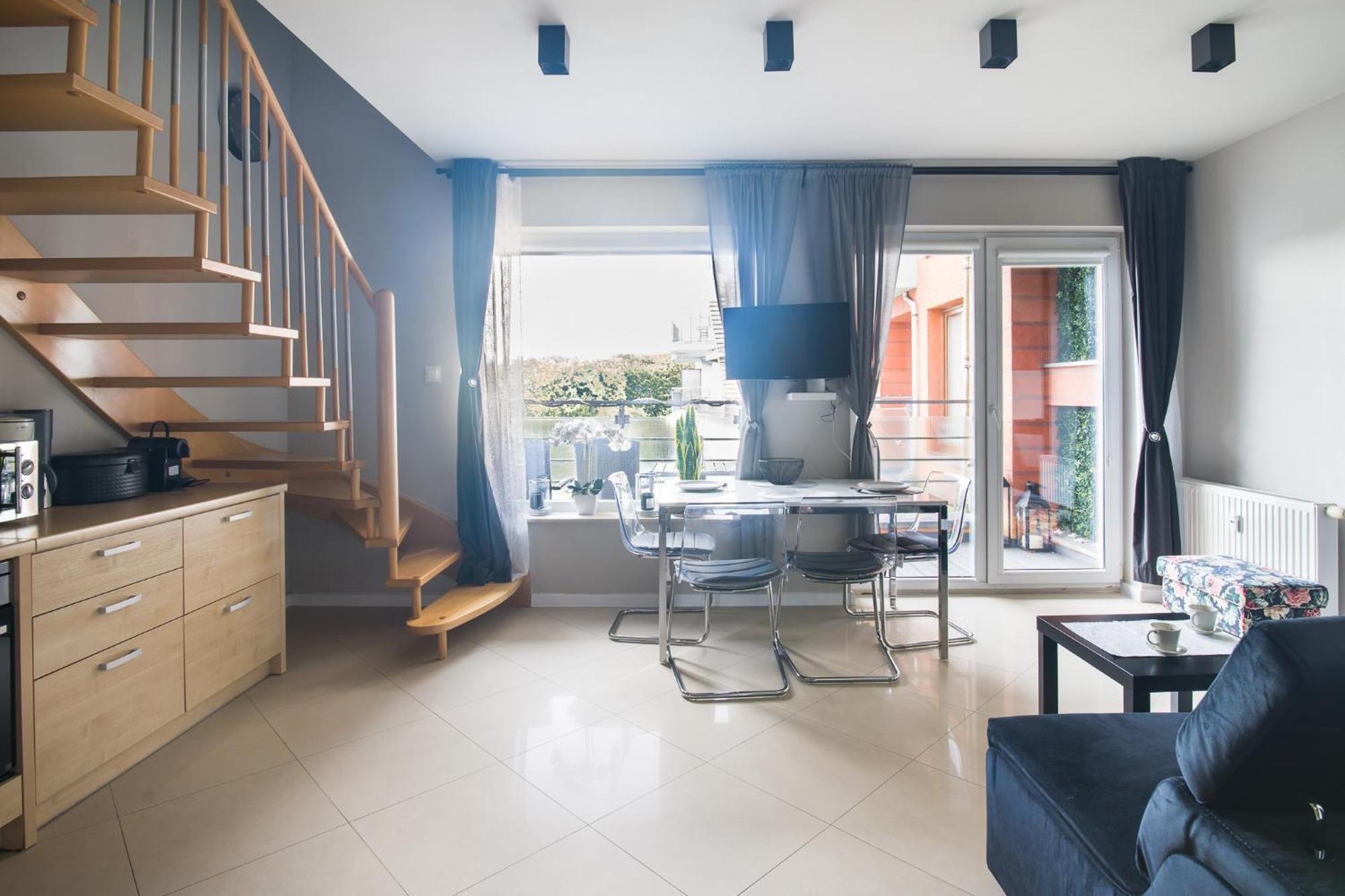 6 Os, Dwupoziomowy 56m2 Z 2 Balkonami Apartment Kolberg