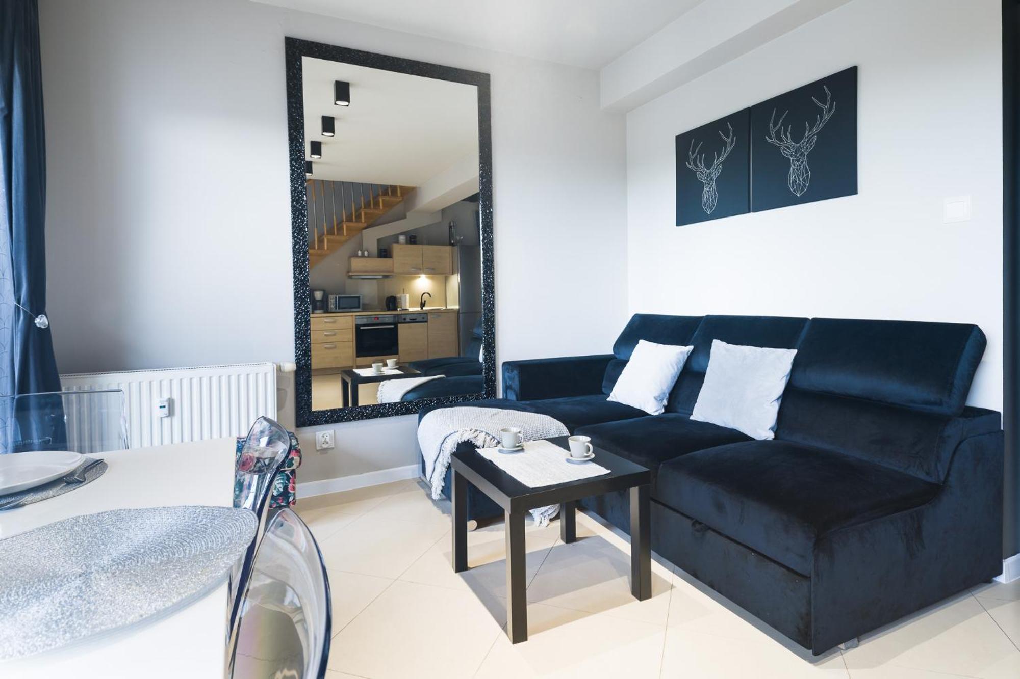 6 Os, Dwupoziomowy 56m2 Z 2 Balkonami Apartment