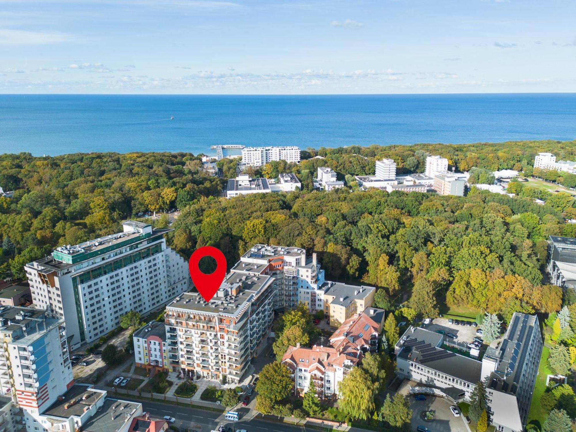 6 Os, Dwupoziomowy 56m2 Z 2 Balkonami Apartment Kolberg